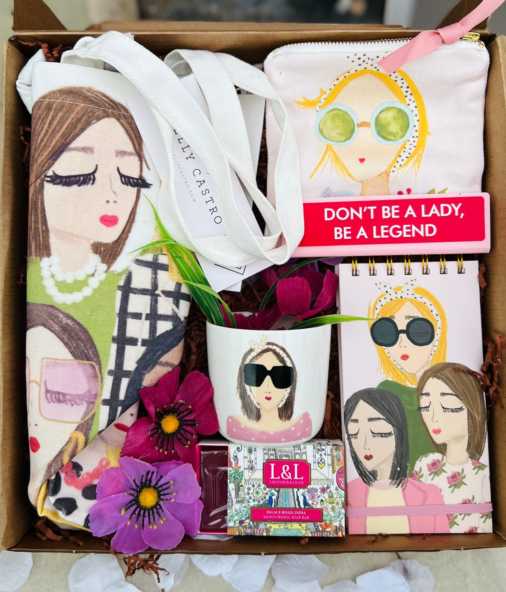 Don't Be A Lady Be A Legend Gift Box